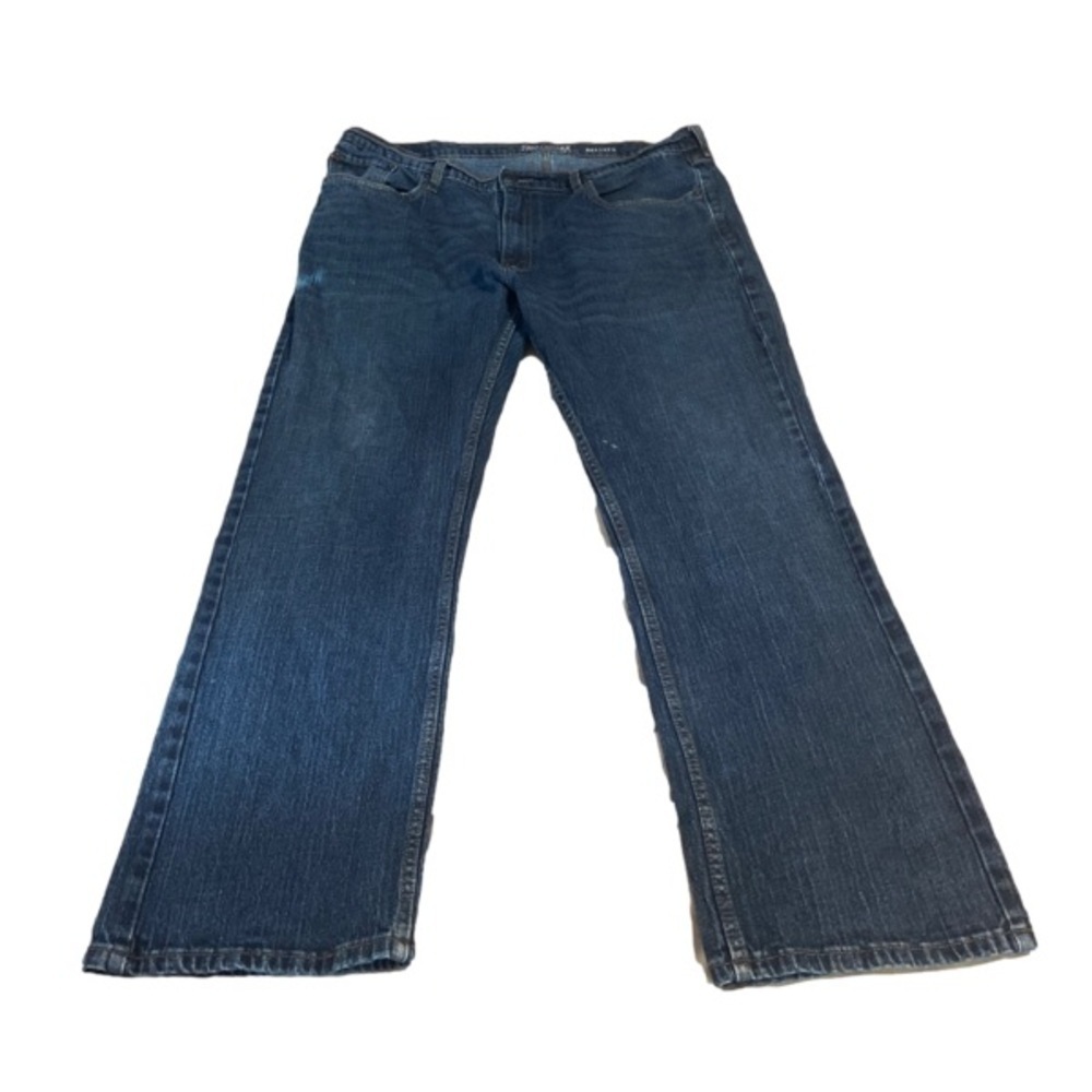 Mens Signature Levi Strauss Relaxed Fit Signature Denim Jeans 38x32 Paint Marks